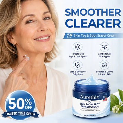 🔥Limited Time 50% OFF🔥 AurethixB7-Day Skin Tag & Spot Eraser Cream